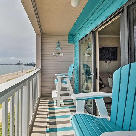 Updated Front Beach Condo With Resort Amenities! Corpus Christi Ngoại thất bức ảnh