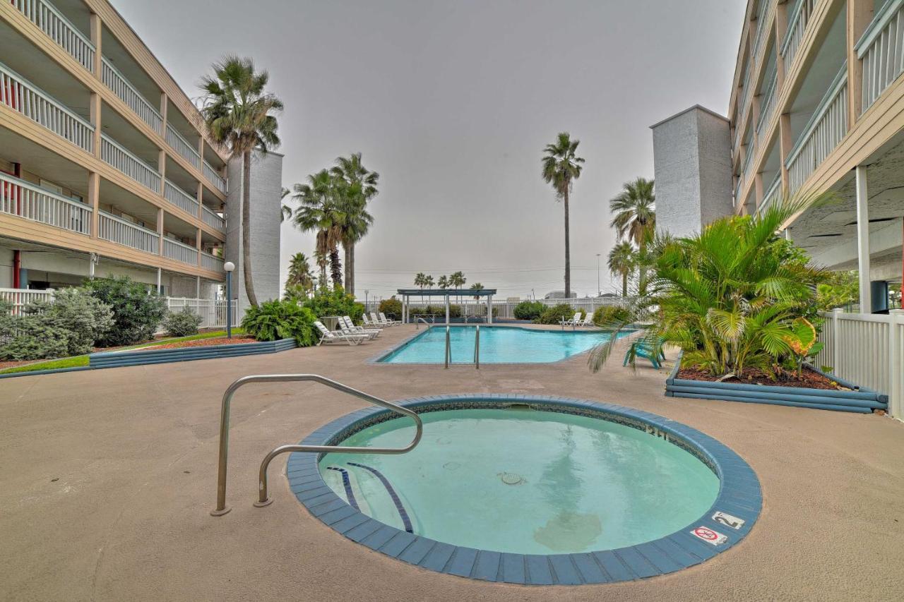 Updated Front Beach Condo With Resort Amenities! Corpus Christi Ngoại thất bức ảnh