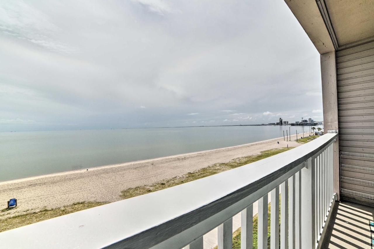 Updated Front Beach Condo With Resort Amenities! Corpus Christi Ngoại thất bức ảnh