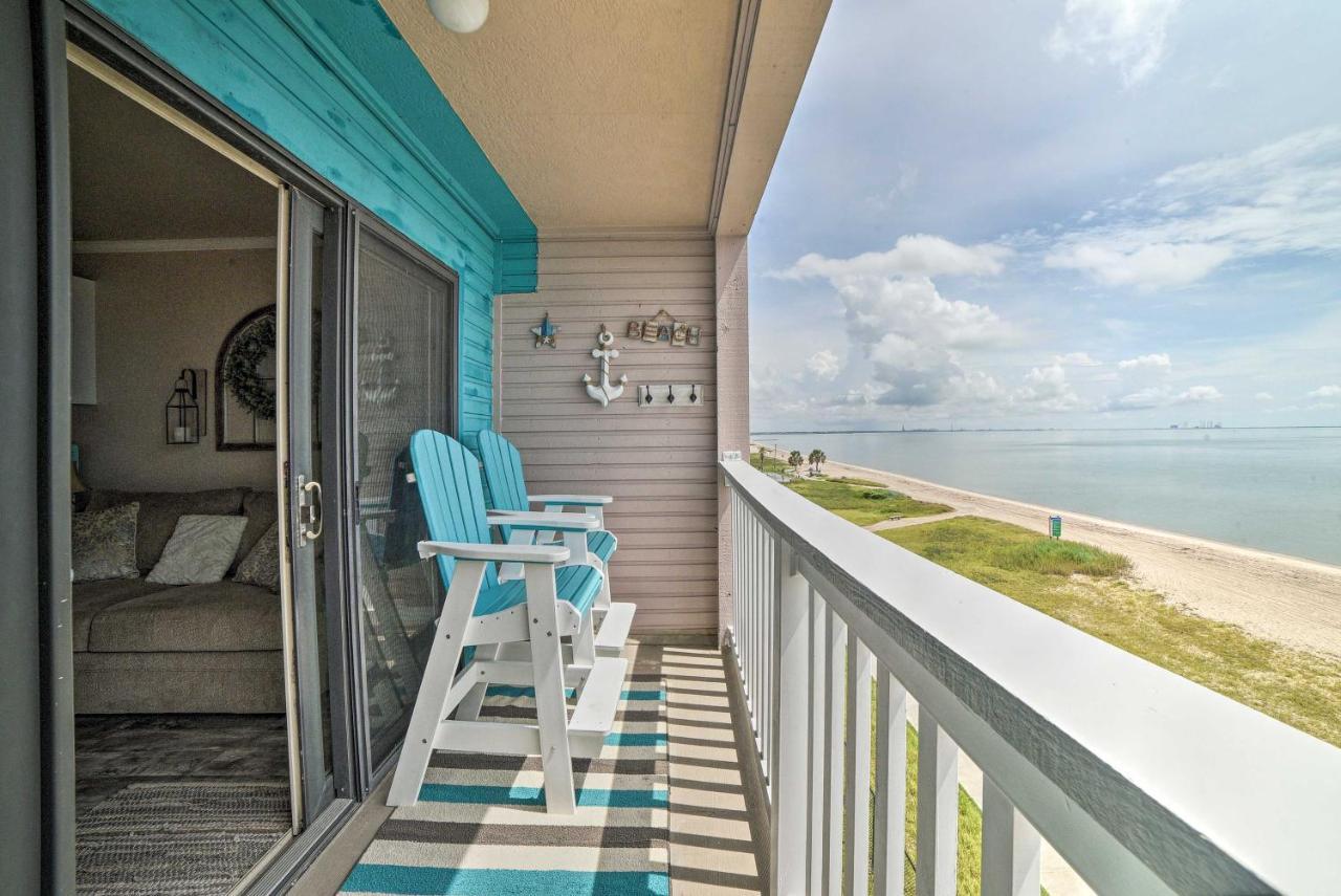 Updated Front Beach Condo With Resort Amenities! Corpus Christi Ngoại thất bức ảnh