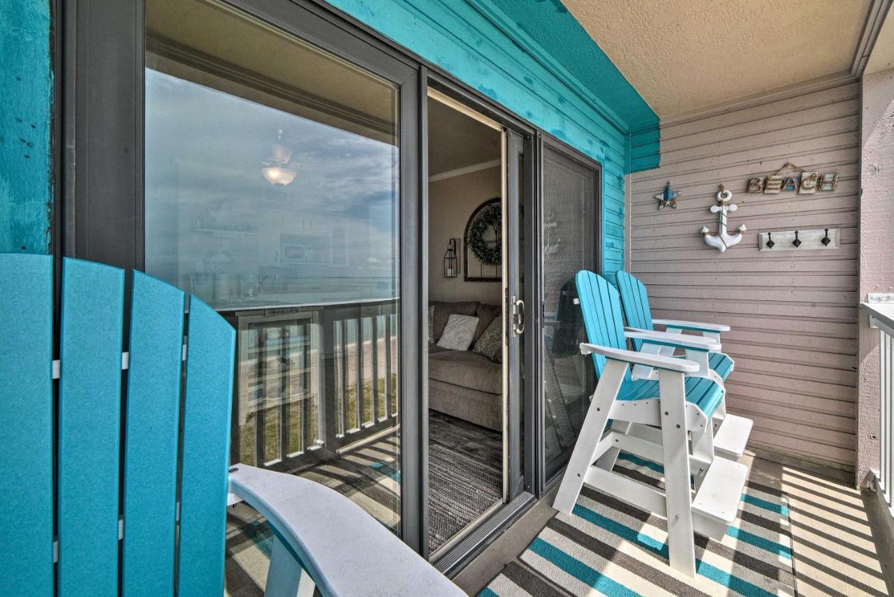 Updated Front Beach Condo With Resort Amenities! Corpus Christi Ngoại thất bức ảnh
